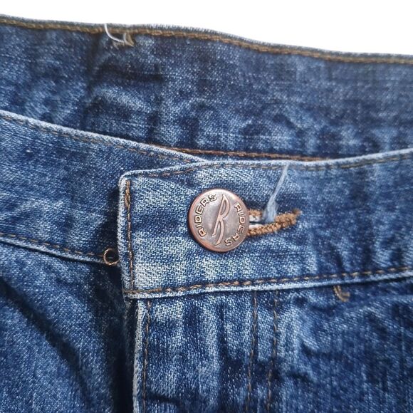 Riders by Lee Blue Jean Denim Shorts 80's High-Waist Mom Jeans 16 M - Picture 9 of 9